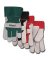 Heatkeep 1932-L Protective Gloves, Men's, L, Wing Thumb, Black/Green