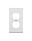 WALLPLATE 1DUP WHITE