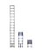 LADDER TELE-O 225LB 15.5FT