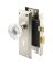 LOCK MORTISE GLASS SATIN NICK