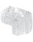 CLIP MIRROR PLSTC 1/4IN CLEAR