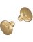 KNOB DOOR SET BRASS PLATED SOL