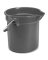 RUB-FG296300GRAY MOP BUCKET 10QT