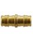 COUPLING PEX-A BRASS 1/2X1/2IN