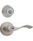 KWIKSE DEADBOLT ENTRY SAT NICKEL