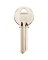 HY-KO 11010Y2 Key Blank, Brass, Nickel, For: Yale Cabinet, House Locks and