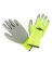L GLOVE HI-VIS POLY COAT 3PK
