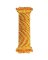 PARACORD 550 NYLN YEL/ORG 50FT