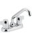 LAUNDRY FAUCET 2-HNDL CHROME