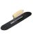 QLT PT144B Pool Trowel, Steel Blade, Curved Handle, Wood Handle, 4 in OAW