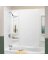 BATHTUB WALL KIT 5-PC WHT 59IN