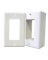 DECOR PLAT:1 GANG WHITE-10PK