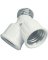LAMP HOLDER:2SOCKET..... WHITE