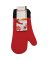 15" SILICONE OVEN MITT - RED