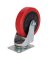 5IN SWIVEL PLATE PU CASTER