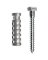 3/8"S LAG SHIELD:LEAD W/BLT PK/2