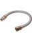 GAS CONNECTOR S 3/8 1/2M/F 48