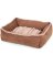 BED PET 30X24 LOUNGE DARK TAN