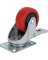 3IN SWIVEL CASTER W/BRAKE PU