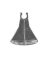 REBAR CHAIR BASE 2-1/4" PLASTIC