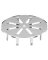 Tub Strainer Push-in 4" Ss