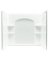 BATH-SHOWER WALL KIT WHITE