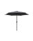 Seasonal Trends 59655 9 Ft Tilt/Crank Market Umbrella, Gray, Steel