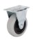 3IN TPR RIGID PLATE CASTER