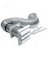 VENT KIT DRYER ALUM 4INX8FT WH