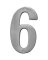 5" Satin Nickel House #6
