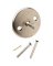 TRIPLEVER FACEPLATE BR NICKEL