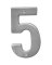 NUMBER HOUSE 5 SB 5IN SAT NKL