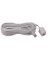 25 ft PHONE EXTCORD W/ ENDS WHT