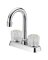 BAR FAUCET ACRYL 2-HNDL CHROME