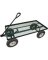 Landscapers Select YTL22115 Garden Cart, 1200 lb, Steel Deck, 4-Wheel, 13 in