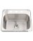 SINK SINGLE BOWL SS 19X17X8IN