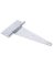 HINGE TEE STL FIXPIN HD 8IN ZINC