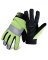 GLOVE HI-VIS PADDED PALM MED