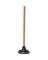 PLUNGER 6IN DRAIN BLACK