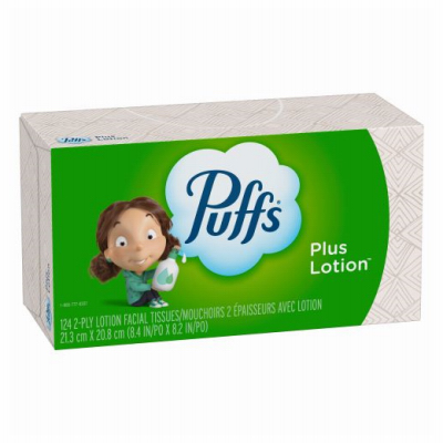 124CT Puff Lotion Tissue