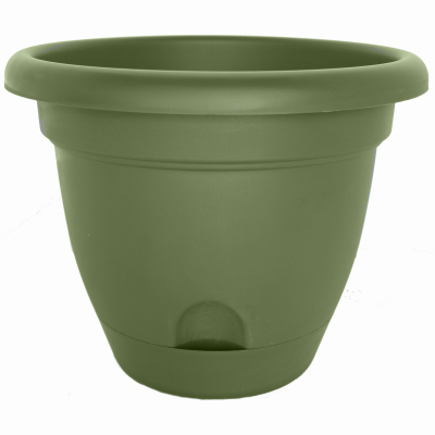 14" GRN Lucca Planter