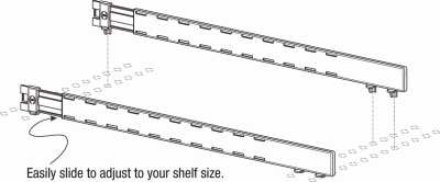 14"-22" Shelf Divider