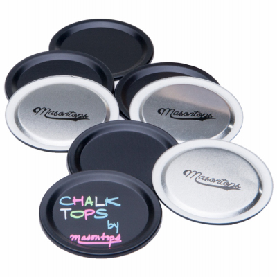 Chalk 8PK Reg LabelLids