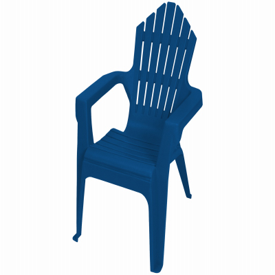Blue Kid Adirondack Chair