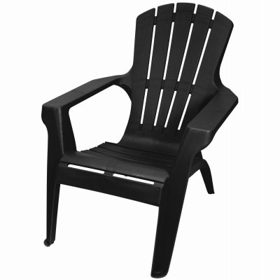 Cool Black Adirondack II Chair