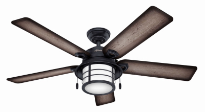 54" WTHRED Zinc Fan/LGT