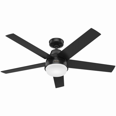 52" Matte BLK Fan/Light