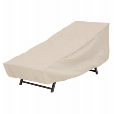 Taupe Chaise Cover