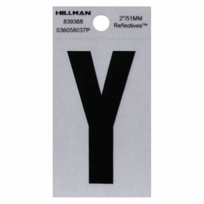 2"BLK Letter Y Adhesive