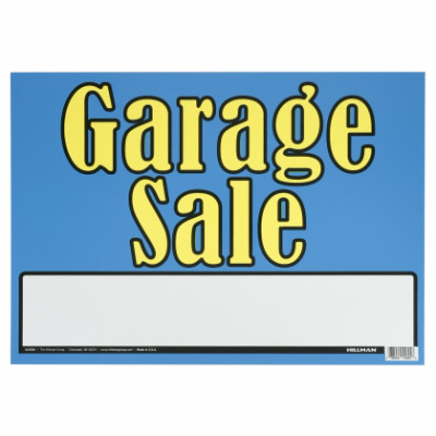 10x14 BLU/YEL Sale Sign